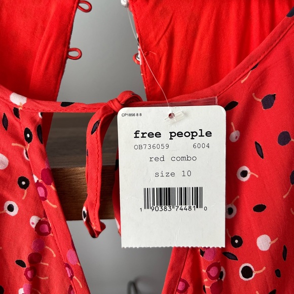 NWT Free People Coryn Keyhole Dress - Picture 6 of 10